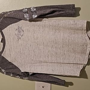 Pink, size xs small, 3/4 sleeve